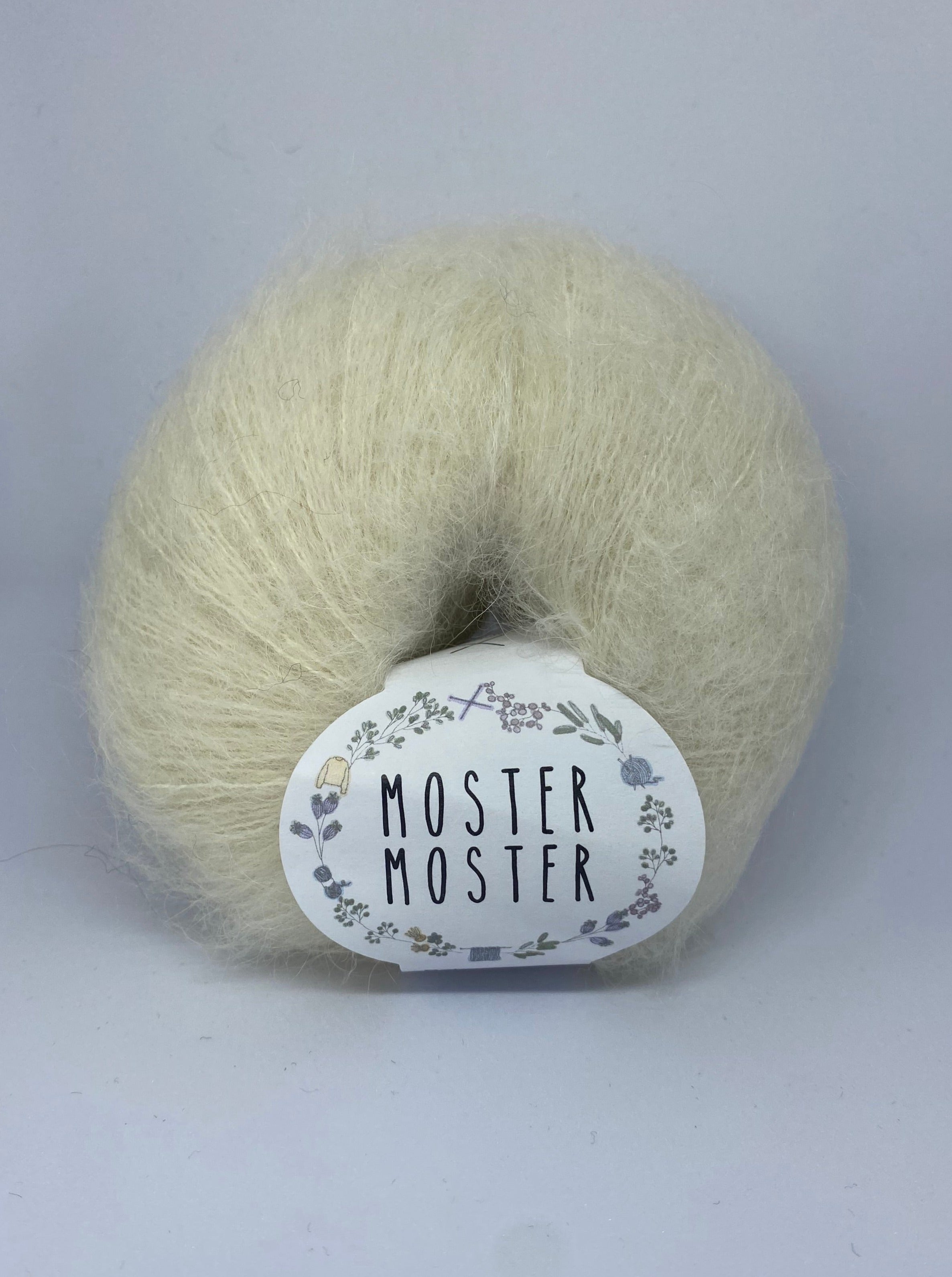 SNOW WHITE (BABY ALPACA SILK MOHAIR)
